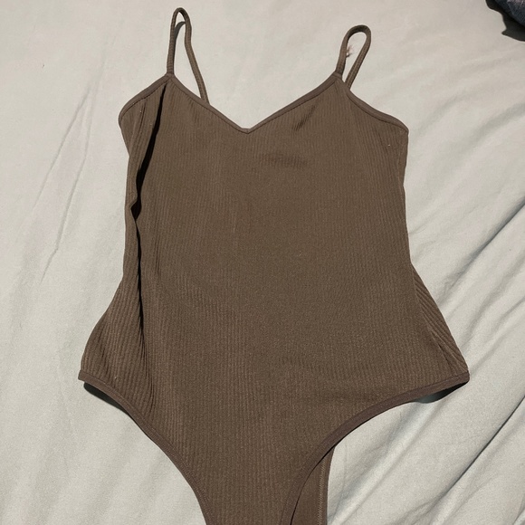 Dynamite Olive Green Bodysuit - Picture 1 of 3